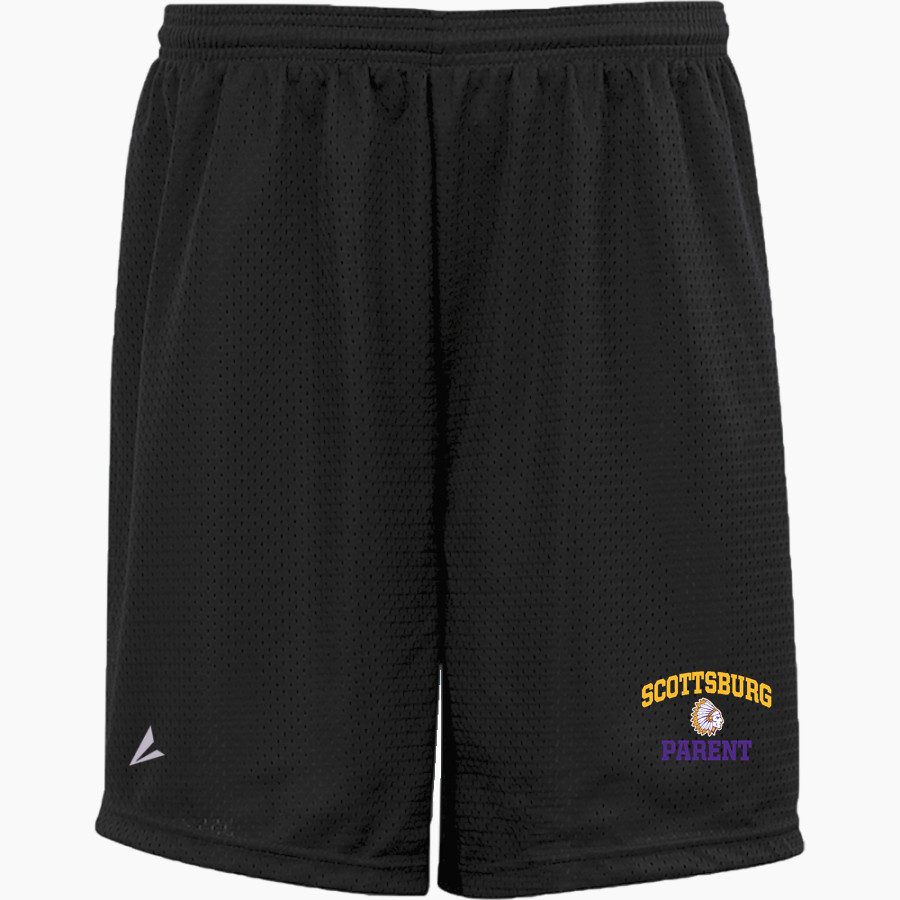 Scottsburg SMS <span class="pdp-name-mascot">Scottsburg SMS</span> BSN SPORTS Men's Mesh Non-Pocket Short 7" Inseam