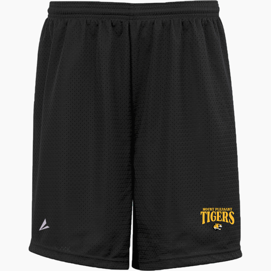 Mount Pleasant Tigers BSN SPORTS Youth Mesh Non-Pocket Short 6" Inseam