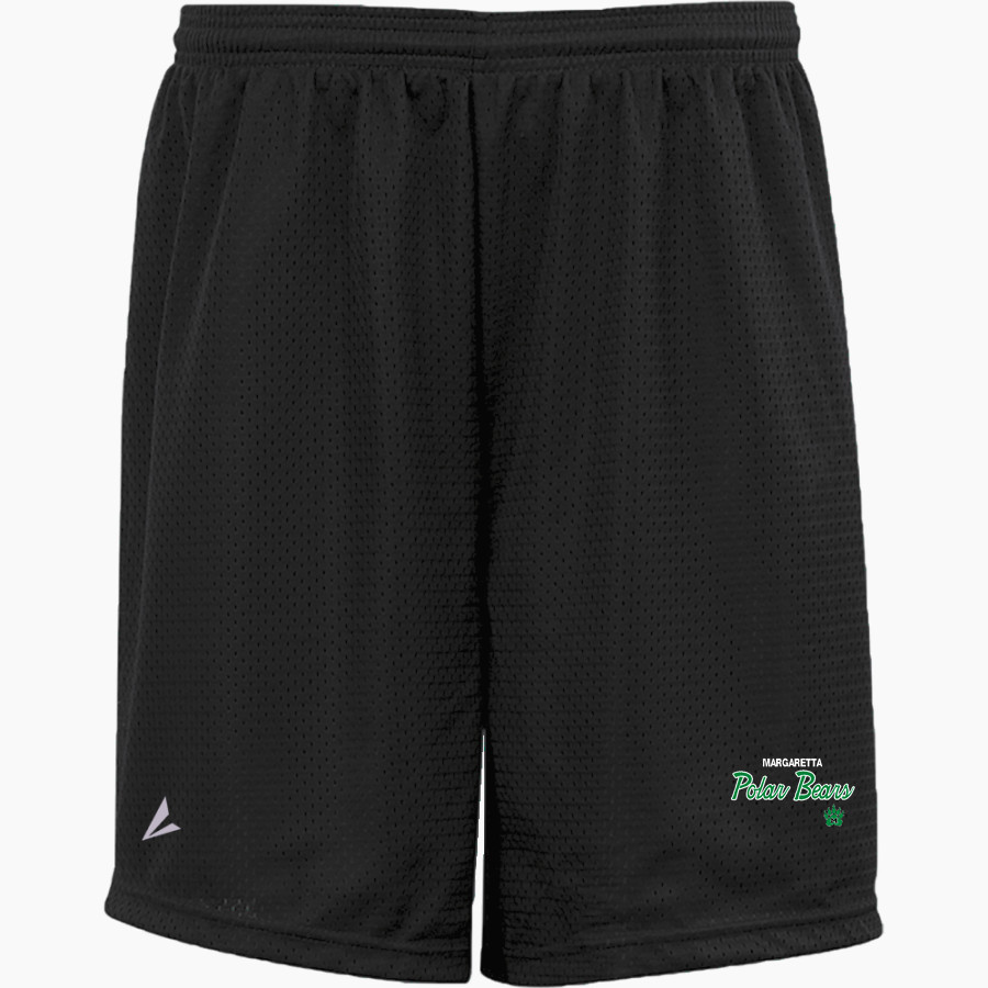 MARGARETTA HIGH SCHOOL POLAR BEARS <span class="pdp-name-mascot">MARGARETTA POLAR BEARS</span> BSN SPORTS Youth Mesh Non-Pocket Short 6" Inseam