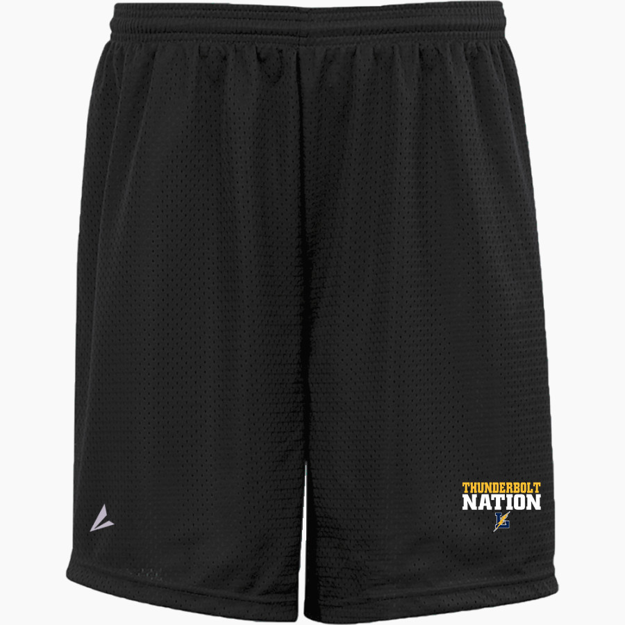 LITTLESTOWN HIGH SCHOOL THUNDERBOLTS BSN SPORTS Youth Mesh Non-Pocket Short 6" Inseam