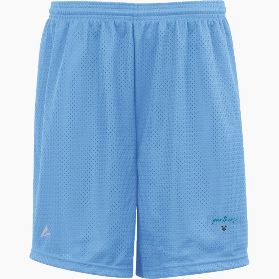 Pearson Panthers BSN SPORTS Youth Mesh Non-Pocket Short 6" Inseam