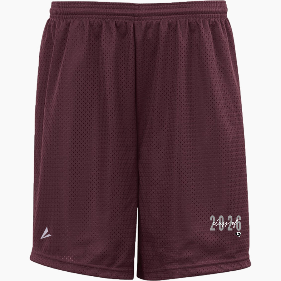 WILKINSON COUNTY CHRISTIAN ACADEMY RAMS <span class="pdp-name-mascot">WILKINSON CO RAMS</span> BSN SPORTS Youth Mesh Non-Pocket Short 6" Inseam
