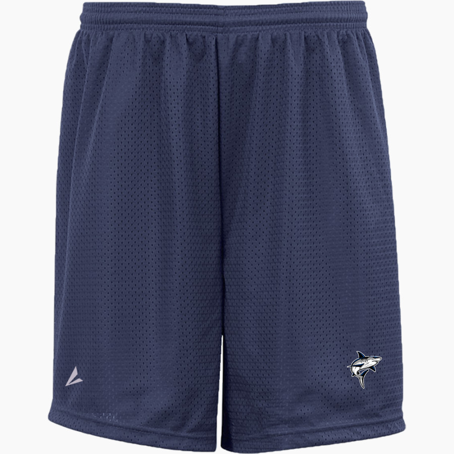Nova Southeastern University Sharks Online Store <span class="pdp-name-mascot">Nova Southeastern University Sharks</span> BSN SPORTS Youth Mesh Non-Pocket Short 6" Inseam