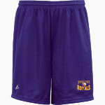 Woodcrest Christian Royals Online Store <span class="pdp-name-mascot">Woodcrest Christian Royals</span> BSN SPORTS Youth Mesh Non-Pocket Short 6" Inseam Front Thumbnail