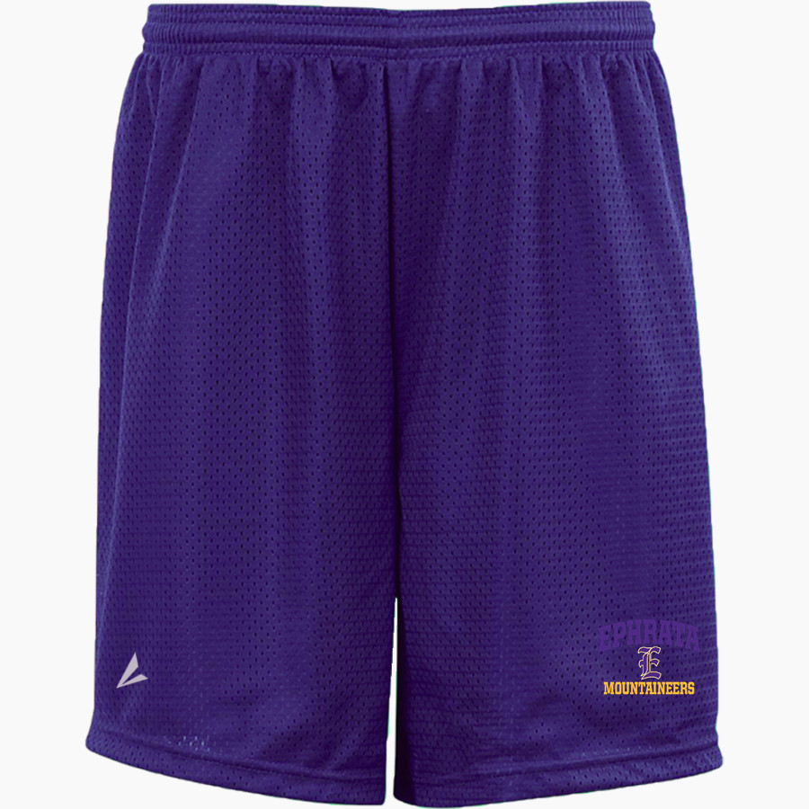 Ephrata Area School District MOUNTAINEERS <span class="pdp-name-mascot">EPHRATA MOUNTAINEERS</span> BSN SPORTS Youth Mesh Non-Pocket Short 6" Inseam