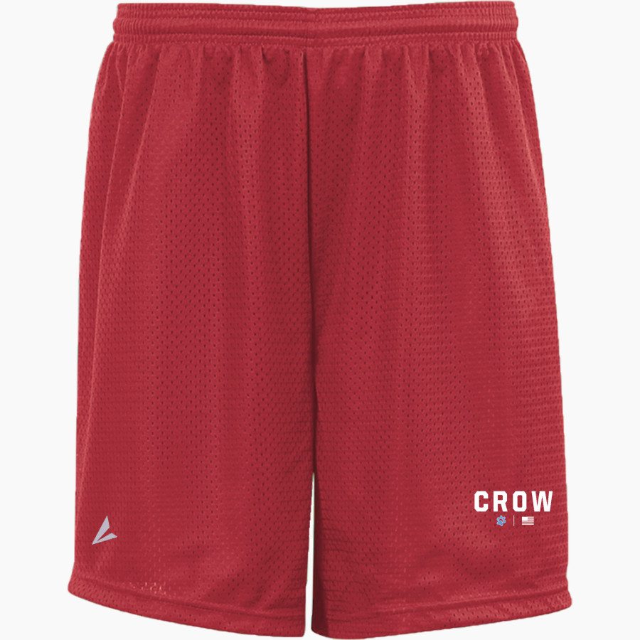 CROW HIGH SCHOOL Cougars Online Store BSN SPORTS Youth Mesh Non-Pocket Short 6" Inseam