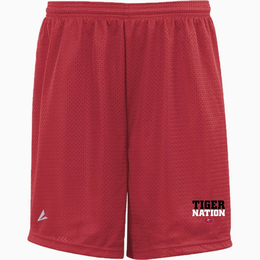 GROOM HIGH SCHOOL TIGERS <span class="pdp-name-mascot">GROOM TIGERS</span> BSN SPORTS Youth Mesh Non-Pocket Short 6" Inseam
