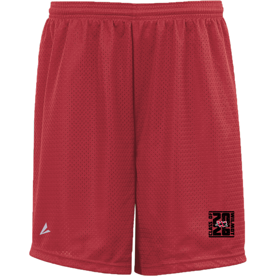 WILMOT UNION HIGH SCHOOL PANTHERS <span class="pdp-name-mascot">WILMOT PANTHERS</span> BSN SPORTS Youth Mesh Non-Pocket Short 6" Inseam