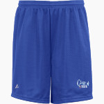 Cleveland Blue Raiders <span class="pdp-name-mascot">Cleveland Blue Raiders</span> BSN SPORTS Youth Mesh Non-Pocket Short 6" Inseam Front Thumbnail