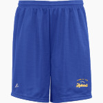 BAD AXE HIGH SCHOOL HATCHETS <span class="pdp-name-mascot">BAD AXE HATCHETS</span> BSN SPORTS Youth Mesh Non-Pocket Short 6" Inseam Front Thumbnail