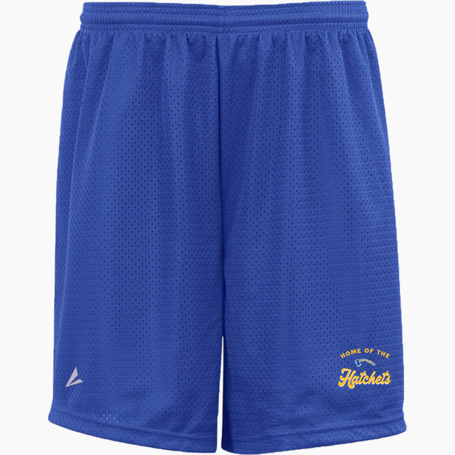 BAD AXE HIGH SCHOOL HATCHETS <span class="pdp-name-mascot">BAD AXE HATCHETS</span> BSN SPORTS Youth Mesh Non-Pocket Short 6" Inseam