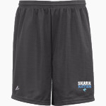 Hawaii Pacific University Online Store <span class="pdp-name-mascot">Hawaii Pacific University Sharks</span> BSN SPORTS Youth Mesh Non-Pocket Short 6" Inseam Front Thumbnail