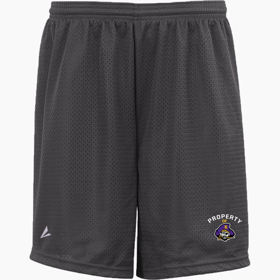 REYNOLDSBURG RAIDERS The Official Online Store <span class="pdp-name-mascot">REYNOLDSBURG RAIDERS</span> BSN SPORTS Youth Mesh Non-Pocket Short 6" Inseam