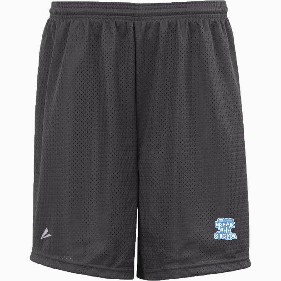 Believe In You BSN SPORTS Youth Mesh Non-Pocket Short 6" Inseam