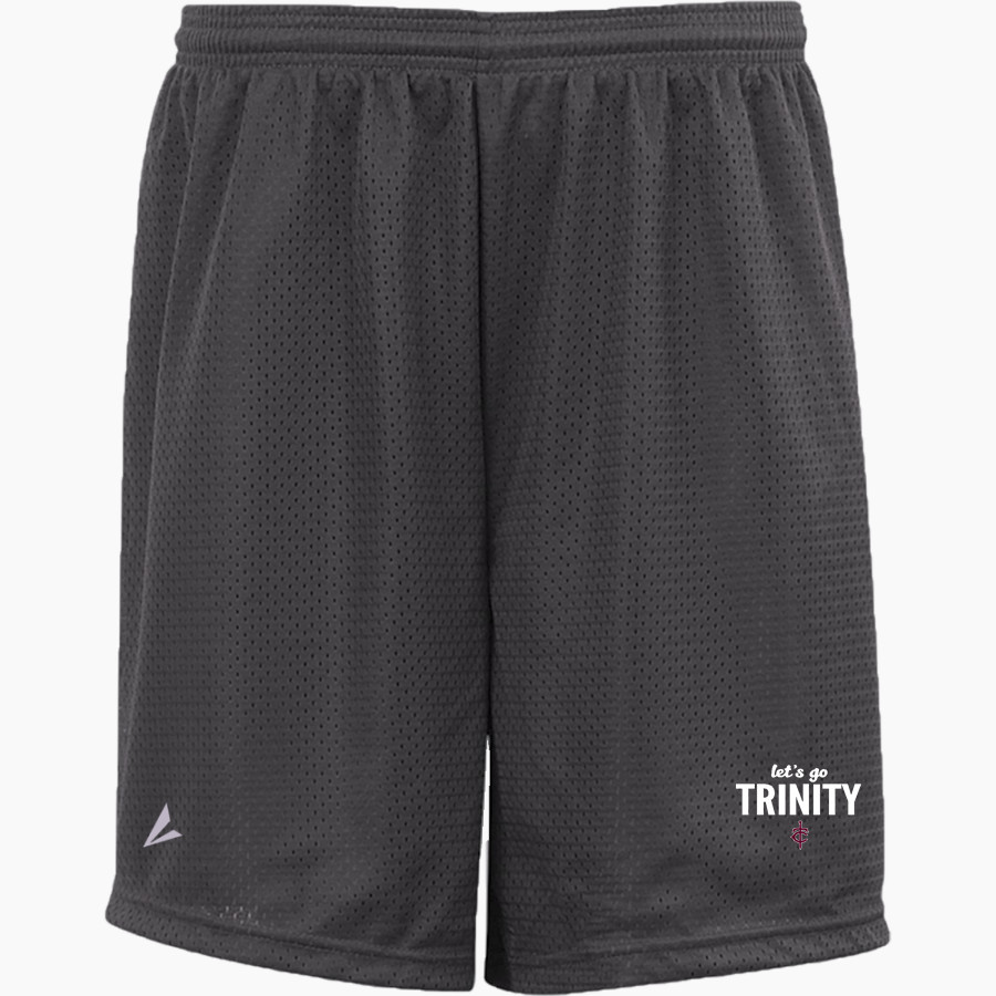 Trinity Warriors <span class="pdp-name-mascot">Trinity Christian Warriors</span> BSN SPORTS Youth Mesh Non-Pocket Short 6" Inseam