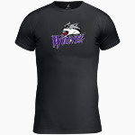 JJC Wolves BSN SPORTS Men's Short Sleeve Compression Top Front Thumbnail