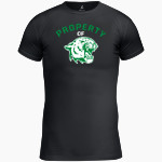 COLUMBUS HIGH SCHOOL COUGARS BSN SPORTS Men's Short Sleeve Compression Top Front Thumbnail