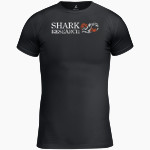 Shark Research & Conservation The Official Online Store BSN SPORTS Men's Short Sleeve Compression Top Front Thumbnail