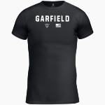 Garfield Bulldogs BSN SPORTS Men's Short Sleeve Compression Top Front Thumbnail