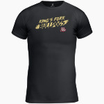 KING'S FORK HIGH SCHOOL BULLDOGS <span class="pdp-name-mascot">KINGS FORK BULLDOGS</span> BSN SPORTS Men's Short Sleeve Compression Top Front Thumbnail