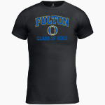 Fulton Panthers <span class="pdp-name-mascot">Fulton Jr. High School Panthers</span> BSN SPORTS Men's Short Sleeve Compression Top Front Thumbnail