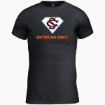 Switzerland County Pacers <span class="pdp-name-mascot">Switzerland County Pacers</span> BSN SPORTS Men's Short Sleeve Compression Top Front Thumbnail