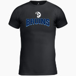 BARTLESVILLE HIGH SCHOOL BRUINS <span class="pdp-name-mascot">BARTLESVILLE BRUINS</span> BSN SPORTS Men's Short Sleeve Compression Top Front Thumbnail