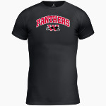 WILMOT UNION HIGH SCHOOL PANTHERS <span class="pdp-name-mascot">WILMOT PANTHERS</span> BSN SPORTS Men's Short Sleeve Compression Top Front Thumbnail