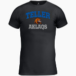 Teller Aklaqs <span class="pdp-name-mascot">TELLER SCHOOL Aklaqs</span> BSN SPORTS Men's Short Sleeve Compression Top Front Thumbnail
