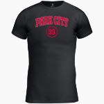 Park City Miners <span class="pdp-name-mascot">PARK CITY MINERS</span> BSN SPORTS Men's Short Sleeve Compression Top Front Thumbnail