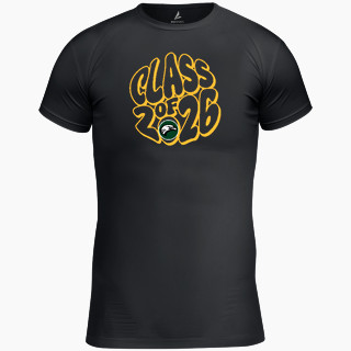 BSN SPORTS Men's Short Sleeve Compression Top