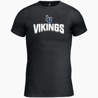 BSN SPORTS Men's Short Sleeve Compression Top