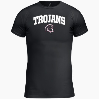 BSN SPORTS Men's Short Sleeve Compression Top