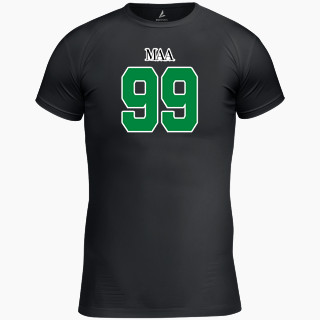 BSN SPORTS Men's Short Sleeve Compression Top