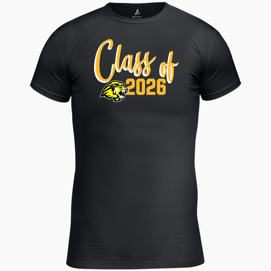 Pine Bluff Lighthouse Lions BSN SPORTS Men's Short Sleeve Compression Top