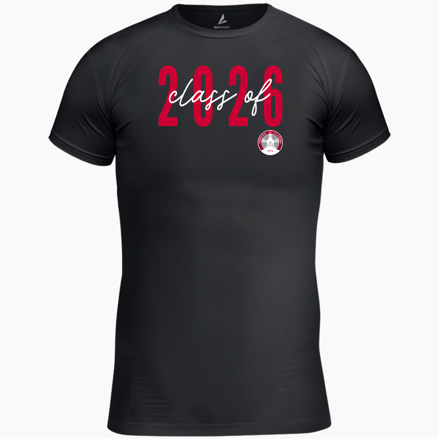 NEWARK ACADEMY MINUTEMEN BSN SPORTS Men's Short Sleeve Compression Top