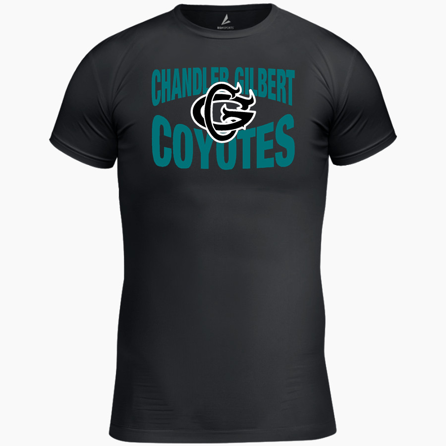 Chandler Gilbert Coyotes BSN SPORTS Men's Short Sleeve Compression Top
