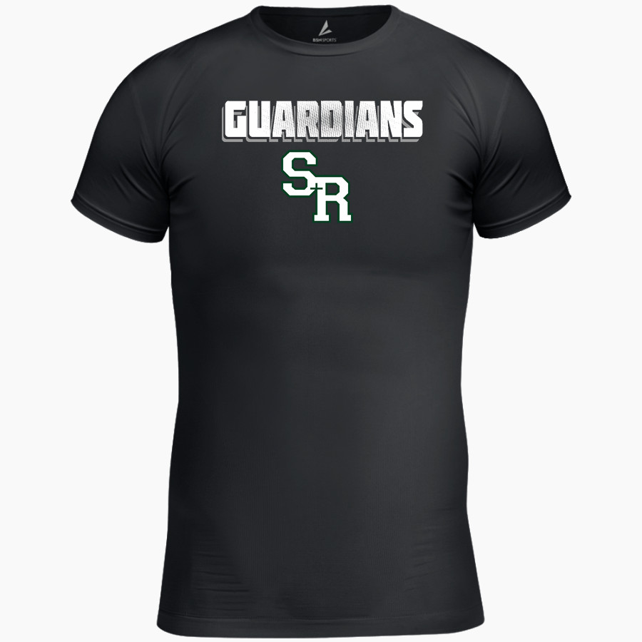 Saint Raphael Catholic Guardians <span class="pdp-name-mascot">Saint Raphael Catholic Guardians</span> BSN SPORTS Men's Short Sleeve Compression Top