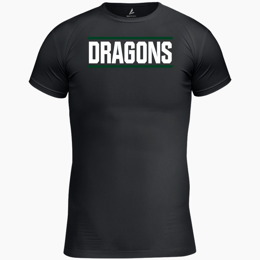 Drew Dragons BSN SPORTS Men's Short Sleeve Compression Top