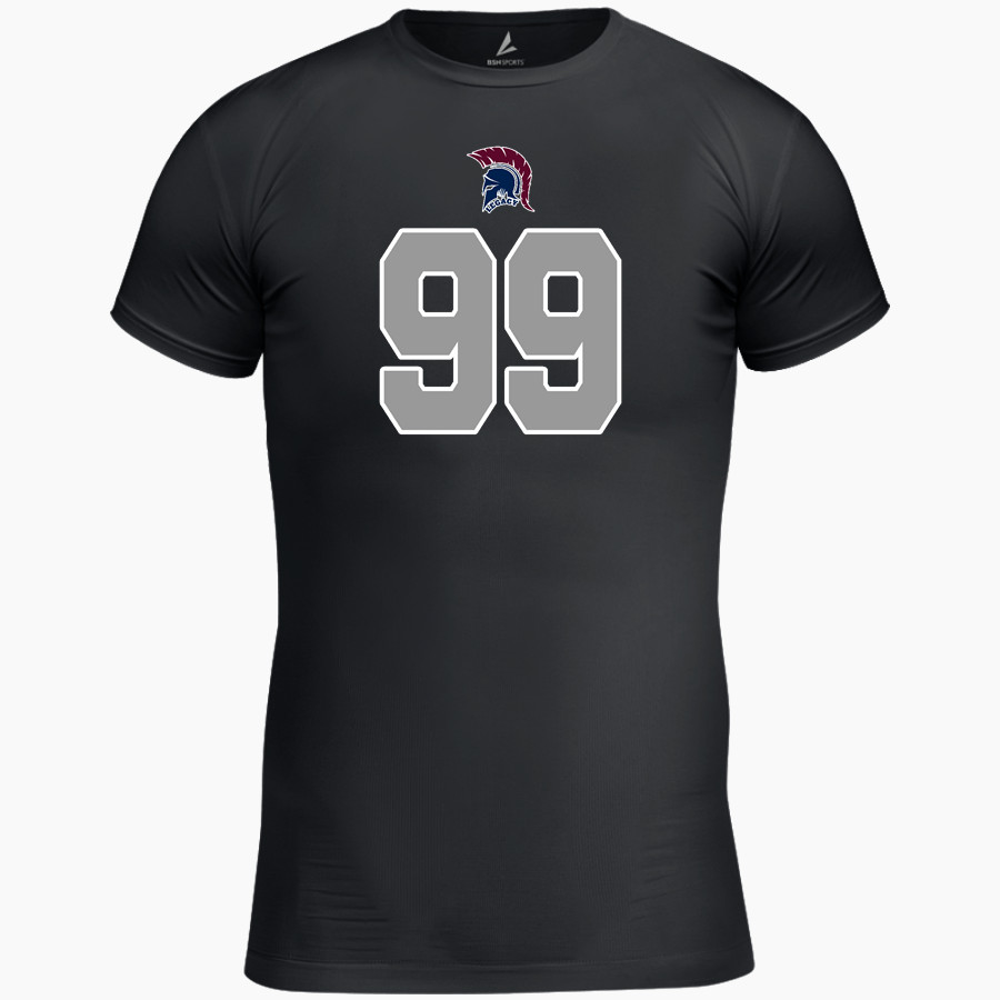 Legacy Christian Academy Saints BSN SPORTS Men's Short Sleeve Compression Top