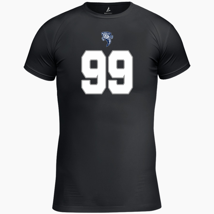 OLDENBURG ACADEMY TWISTERS BSN SPORTS Men's Short Sleeve Compression Top