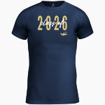 MIAMI SENIOR HIGH SCHOOL STINGAREES BSN SPORTS Men's Short Sleeve Compression Top Front Thumbnail