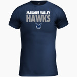MAUMEE VALLEY COUNTRY DAY SCHOOL HAWKS BSN SPORTS Men's Short Sleeve Compression Top Front Thumbnail