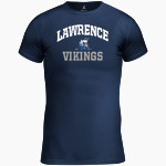 Lawrence University Vikings Online Store BSN SPORTS Men's Short Sleeve Compression Top Front Thumbnail