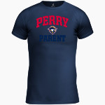 PERRY HIGH SCHOOL COMMODORES <span class="pdp-name-mascot">PERRY COMMODORES</span> BSN SPORTS Men's Short Sleeve Compression Top Front Thumbnail