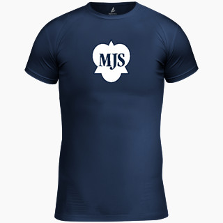 BSN SPORTS Men's Short Sleeve Compression Top