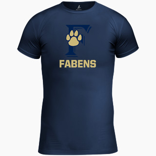 BSN SPORTS Men's Short Sleeve Compression Top