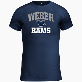 BSN SPORTS Men's Short Sleeve Compression Top