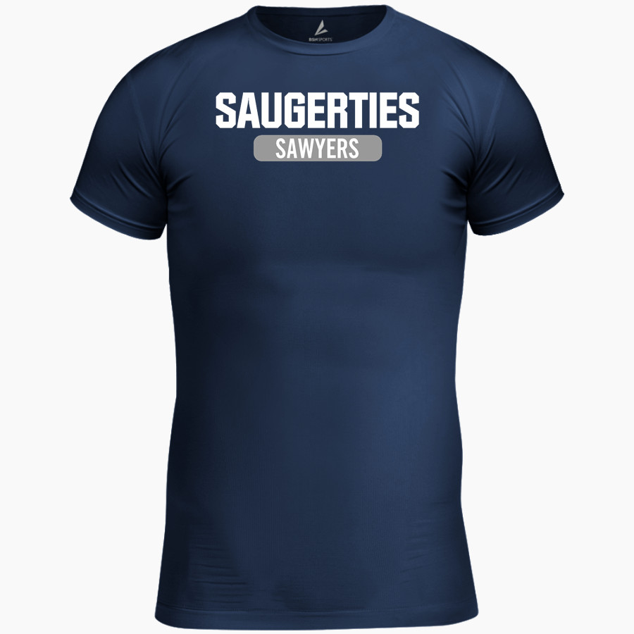 Saugerties Sawyers <span class="pdp-name-mascot">Saugerties Sawyers</span> BSN SPORTS Men's Short Sleeve Compression Top