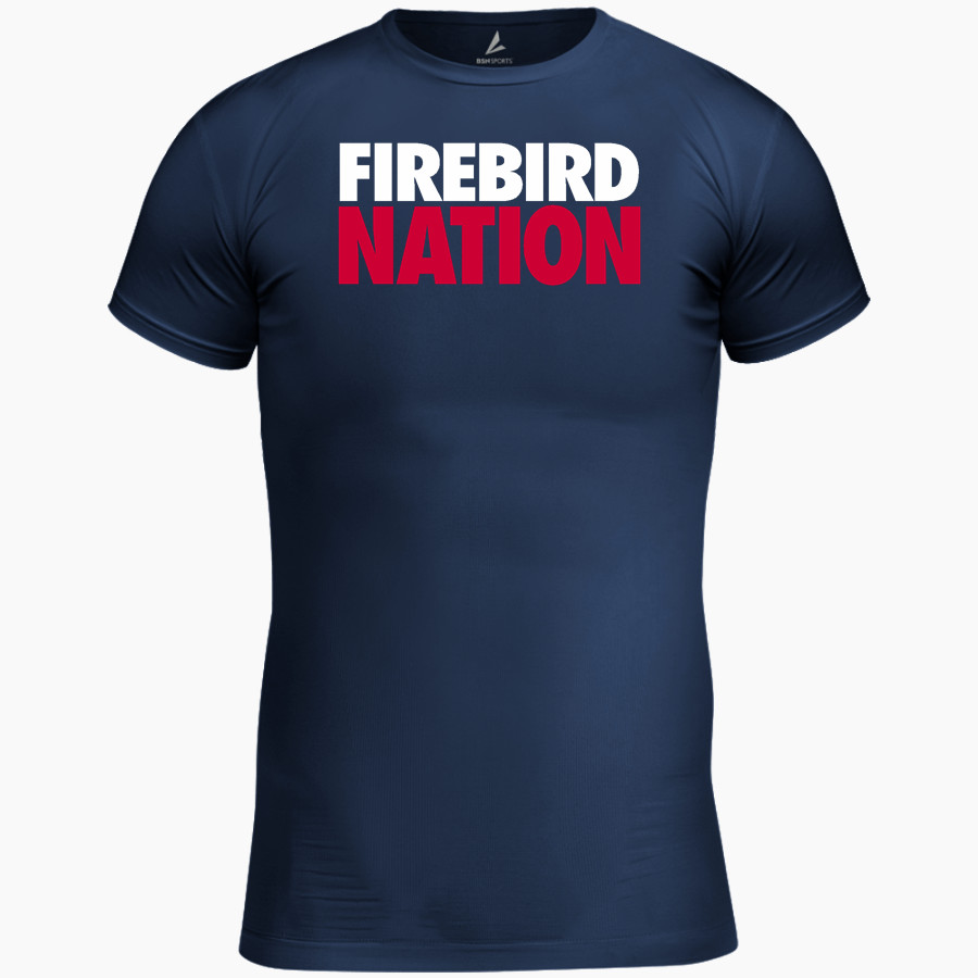 Firebirds Fastpitch The Official Online Store BSN SPORTS Men's Short Sleeve Compression Top